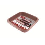 Betty Crocker Non Stick Square Pan Rose Color image number 0