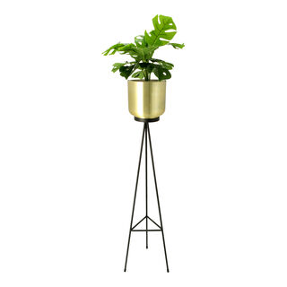 Metal Planter Gold 