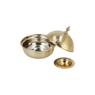 Date Bowl Steel Tamar Gold