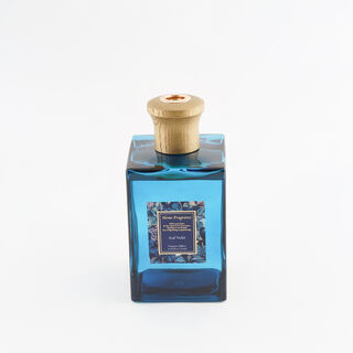 هومز فواحة عطور زجاجي البنفسج المثلّج برائحة الزهور مع أعواد 1200 مل