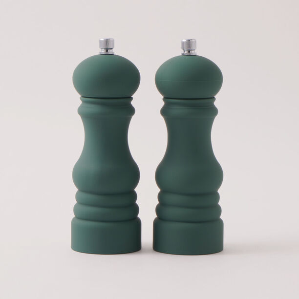 Alberto salt and pepper mill set 6*17.5cm, green image number 0
