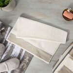 Elite Embroidered Border Hand Towel White 100% Cotton 50*100 cm image number 0