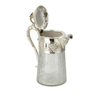 AMBRA SILVER PLATED JUG