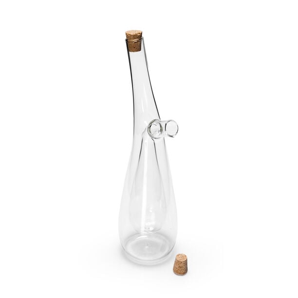 Oil And Vinegar Bottle With Cork Lid Balloon Shape image number 2