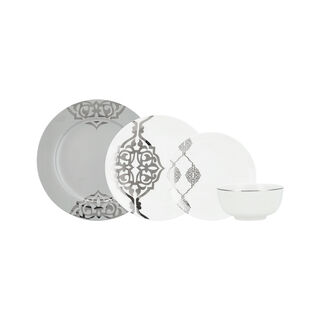 AlKhaiyl 16 Pieces Porcelain Dinner Set