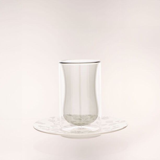 Rio 12pcs leaf porcelain tea set image number 2