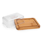 Alberto Bamboo Cheese Dome With Lid image number 3
