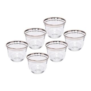 Arabic Coffee Cup Set 6 Pisces 
