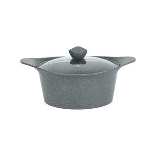 Alberto 8 Piece Cookware Set Granite 20*24*28*32 cm