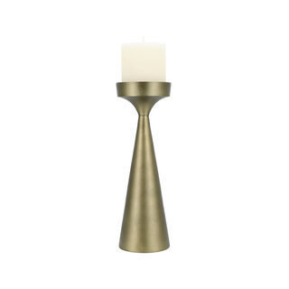 Tapper Candle Holder Metal Gold  12.7*35.5
