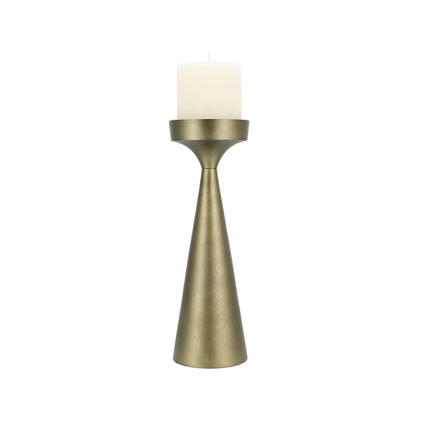 Tapper Candle Holder Metal Gold  12.7*35.5 image number 1