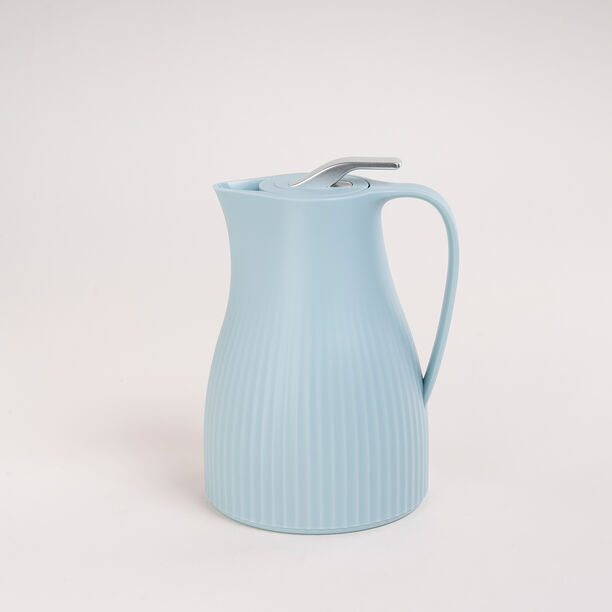 Dallety Plastic Vacuum Flask Bear Blue 1L image number 0