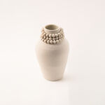 Selah off white ceramic cylindrical vase off white image number 0