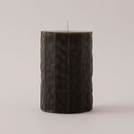 هومز شمعة إليغنت من شمع الصويا، بني 7*7*10.5سم image number 0