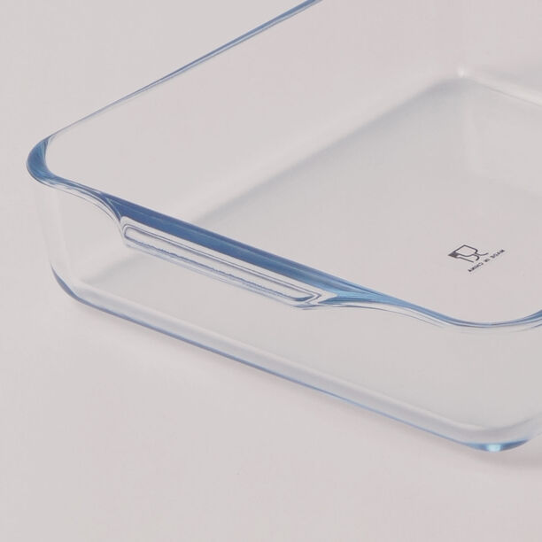 Alberto 2pcs borosilicate glass baking tray set image number 2