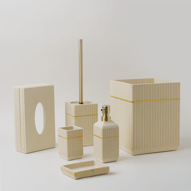 Homez sandstone tissue box, beige 22*12.2*5.2cm image number 3