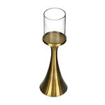 Brass Pillar Holder Antique image number 2
