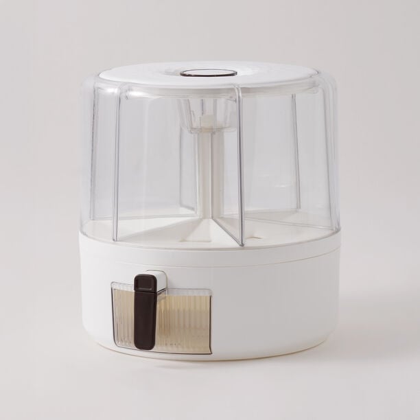 Alberto plastic multi grain dispenser, white 13kg image number 0