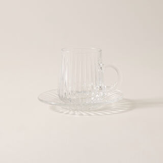 دلتي طقم أكواب شاي أكريليك