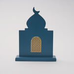 هومز مجموعة قمر قطعة ديكور، أزرق، 21*6*26.5 سم image number 1