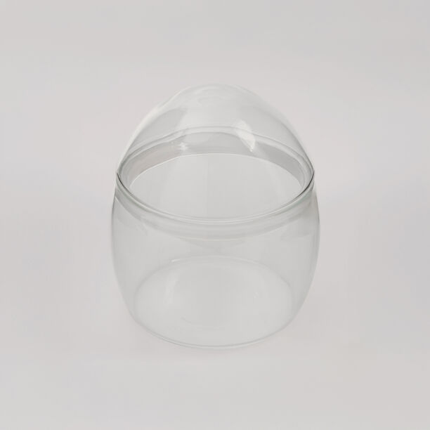 Dallaty Acrylic Nuts Bowl With Dome Lid, 11*11*12.5 cm image number 3