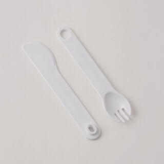 Alberto plastic salad box, white 15.8*15.8*14.3cm