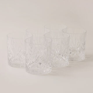 RCR melodia collection, set of 18 glass cups