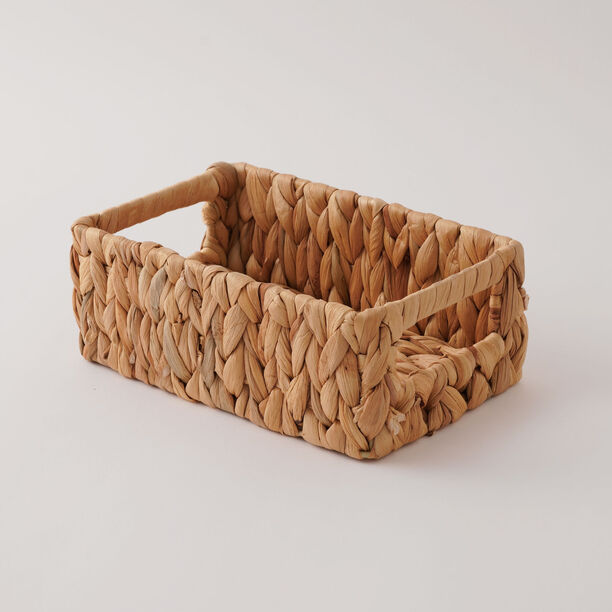 هومز سلة تخزين راتان مستطيلة 24*15*9 سم image number 1