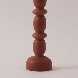 Homez Calm Wax Candle 7.5*24.5Cm, Brown