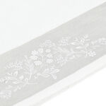 Elite Embroidered Border Hand Towel White 100% Cotton 50*100 cm image number 2