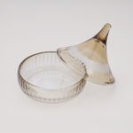 دلتي تمرية زجاج 15 مل، بني image number 1