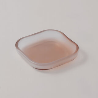 هومز طقم حمام زجاج 3 قطع، بيج