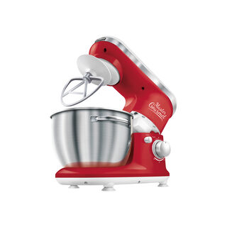 Sencor red stainless steel stand mixer 600W, 4L