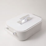 La Mesa stainless steel food warmer 5L in gold image number 1