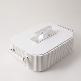 La Mesa stainless steel food warmer 3L in gold