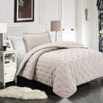 Cottage 2Pcs King Size Comforter Set, Beige, 180*200Cm image number 0