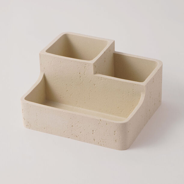 هومز منظم ريزن، بيج 19*17*10سم image number 1