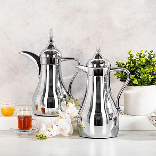 Dallety 2 Pieces Steel Vacuum Flask Set 