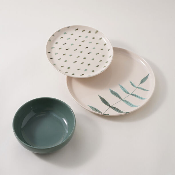 Oxford porcelain dinner set of 12 pcs, tree pattern image number 0