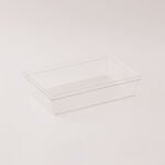 البرتو منظم ثلاجة شفاف عريض 22.7*15.1*5.3سم image number 0