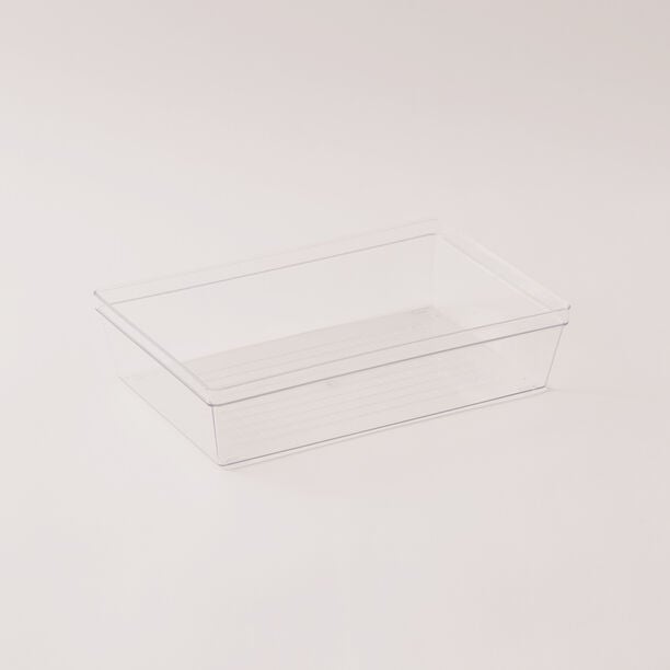 البرتو منظم ثلاجة شفاف عريض 22.7*15.1*5.3سم image number 0