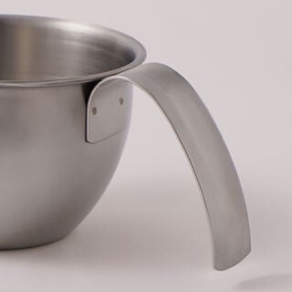 Alberto stainless steel mixing bowl with handle, silver 534ml