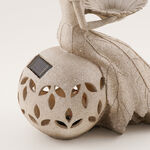 Homez Resin Home Accent Grey 20.9*39.5*37.4 Cm image number 3