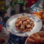 طقم سفرة طعام   18 قطعة   تشكيلة ورق image number 5