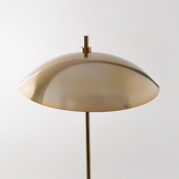 هومز مصباح أرضي من معدن ورخام، ذهبي 45*45*143سم image number 1