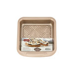 صينية فرن مربعة بسطح غير لاصق لون ذهبي من البرتو image number 7