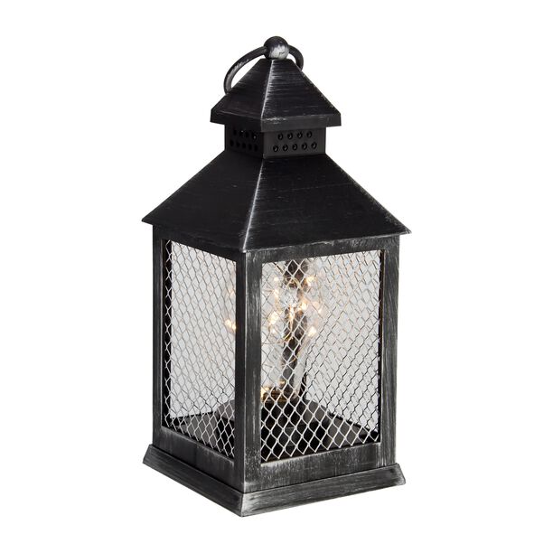 Lantern Plastic With Led Bulb And 5 String Lights image number 0