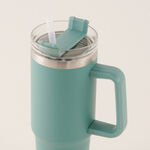 Dallaty Stainless Steel Thermo Bottle, Green 600 Ml image number 1