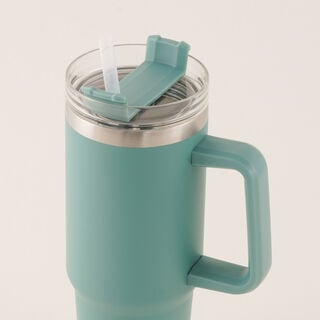 Dallaty Stainless Steel Thermo Bottle, Green 600 Ml