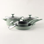 Alberto green granite cookware set, 7 pieces image number 5